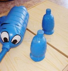 Слонёнок из пластиковых бутылок. Мастер-класс